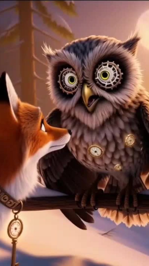 The story of a clock tower and a key 🔐🗝️🗝️ This is AI video