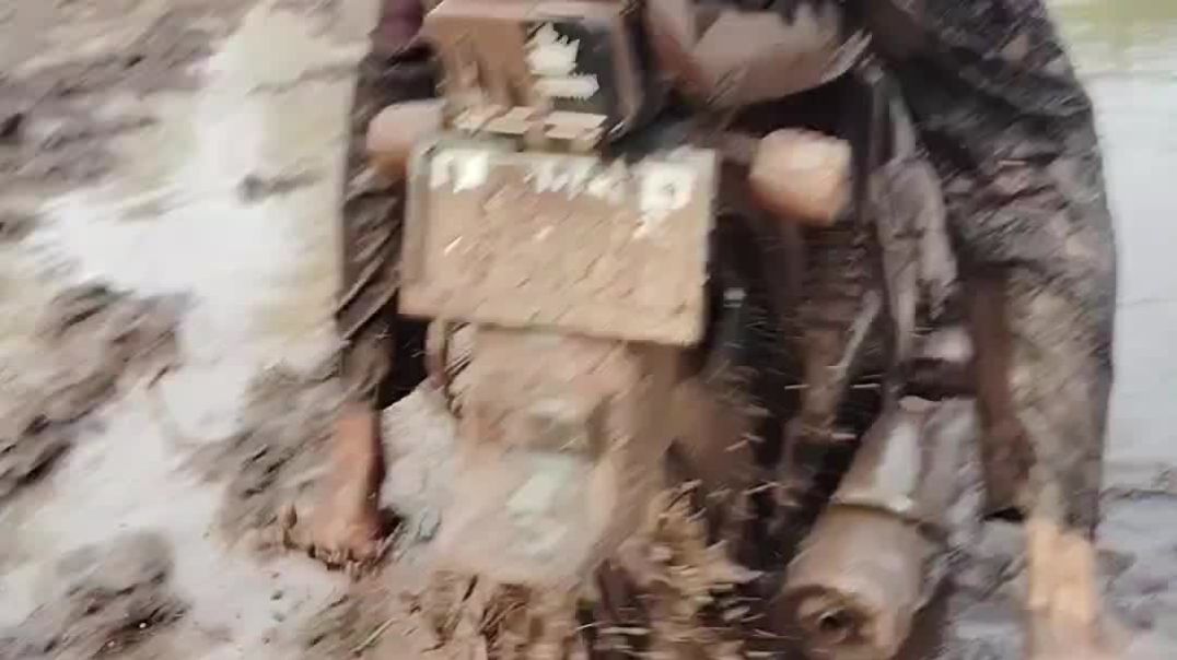 Splendor bike off roading