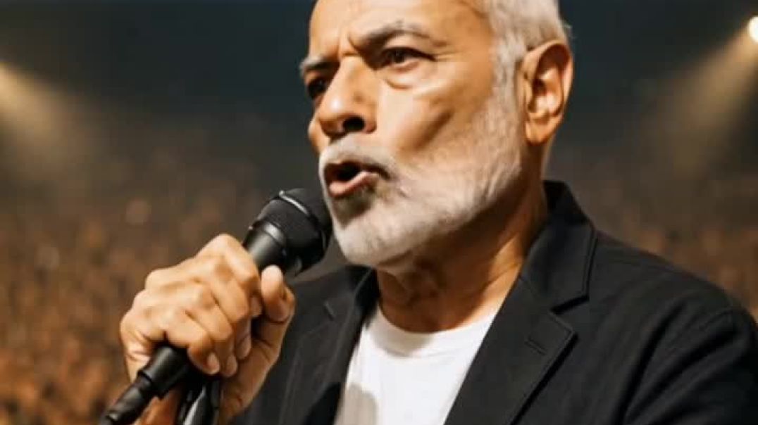 ⁣मोदी का आंख में आंसू आ गया है