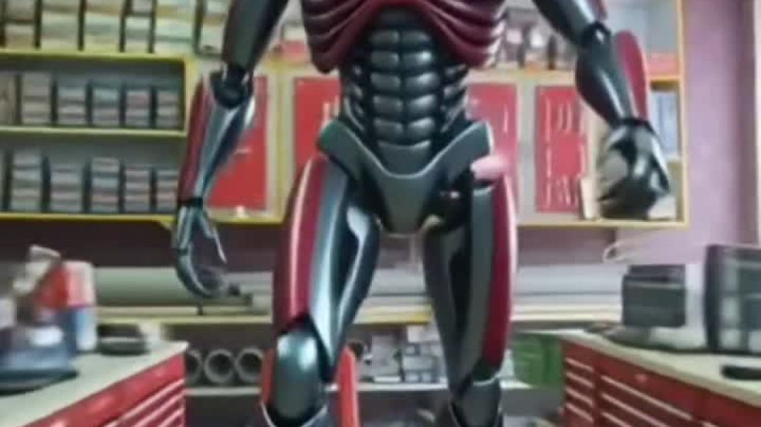 ⁣# Terminator War in the dinosaurs world # Ai Generated Animated video