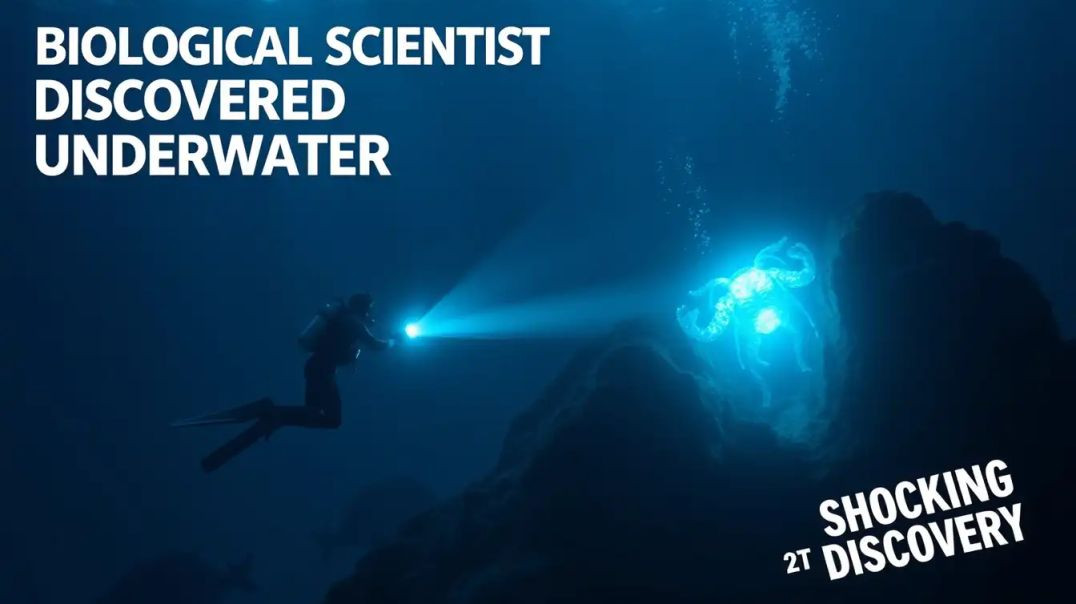 ⁣Biological Scientist Discovered Shocking underwater