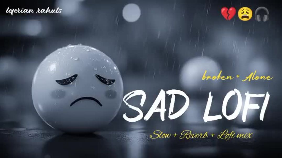 ⁣SAD LOFI SONGS | HEART 💔 BROKEN🥺 LOFI MASHUP | SLOW + REVERB LOFI MIX | #sad #trending #songs