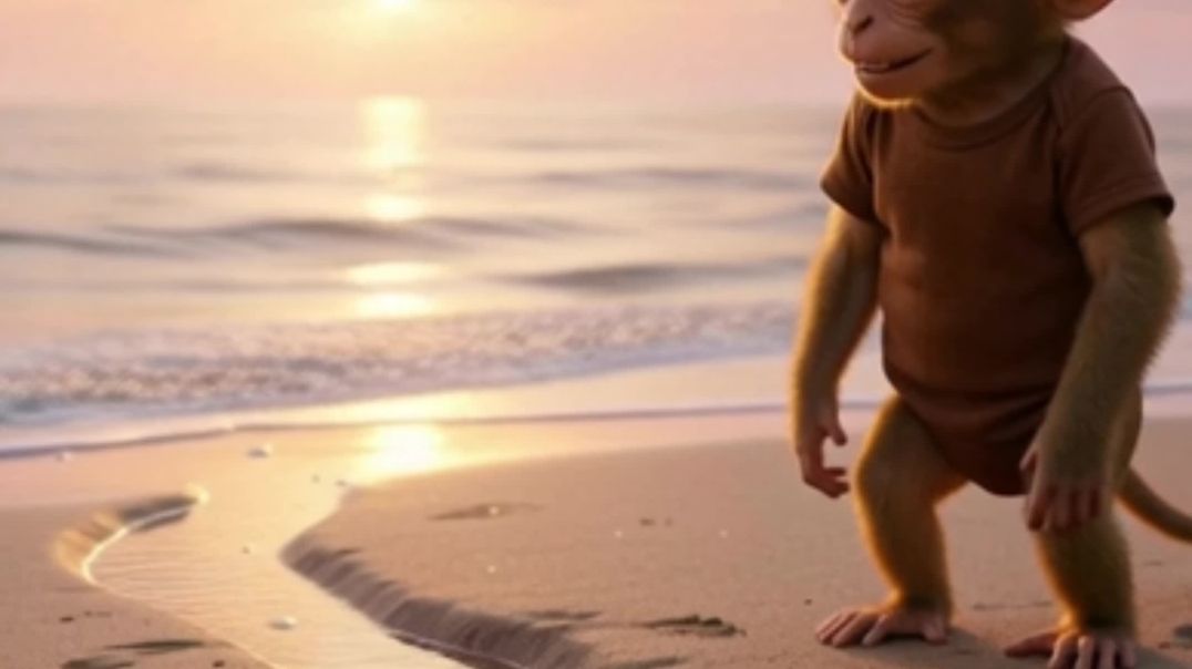 ⁣Poor Monkey helping story 🥺🐒❤️