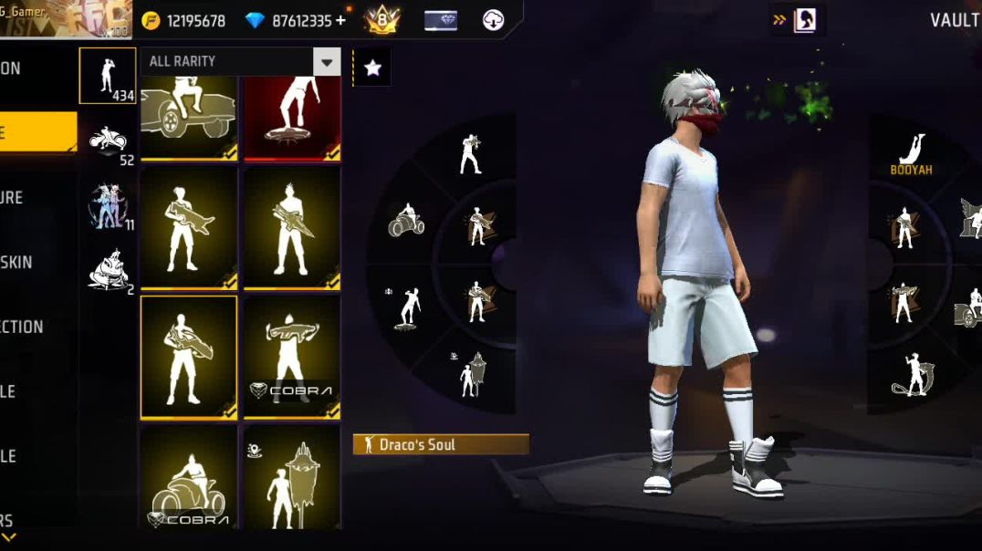 Free fire 🔥 Emotes 😘😘😘