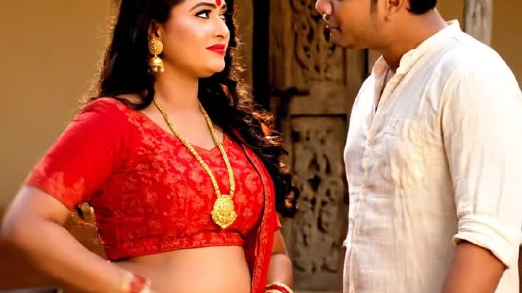 ⁣“ওই পমফম নিয়ে খেলতে মন চায়! 😳 পম পম মেয়ে বলল—এখন হাত দেওয়া যাবে না 🤣 | Bangla AI Comedy Shorts”