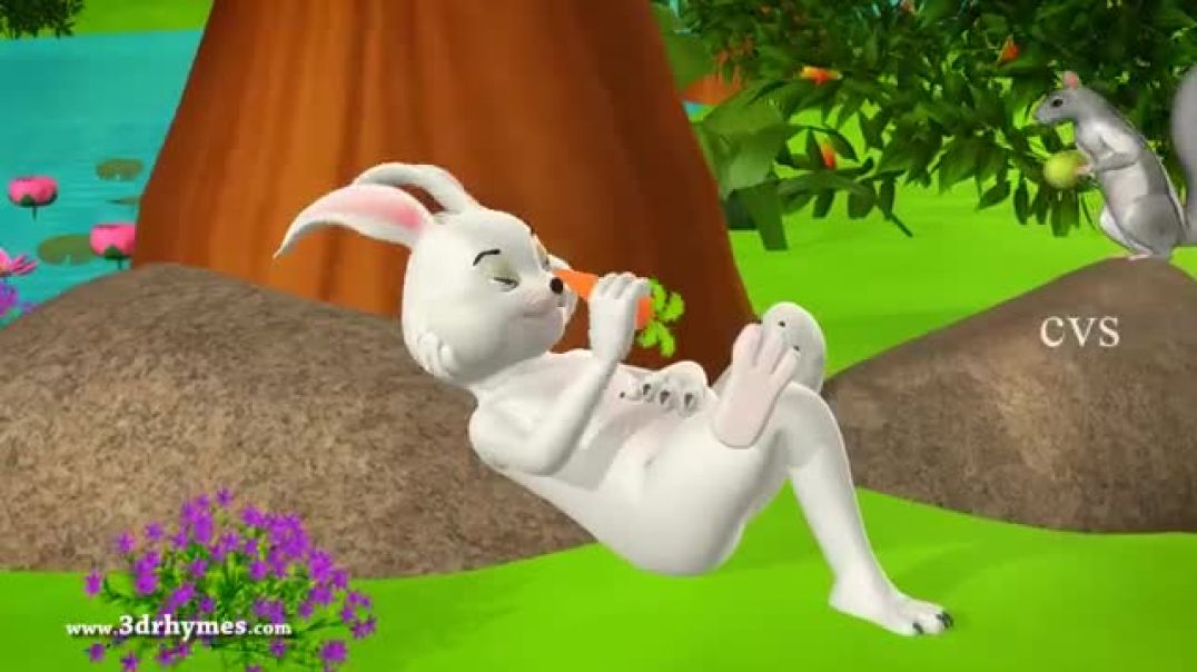 ⁣खरगोश और कछुआ Hindi Kahaniya | Rabbit and Tortoise 3D Hindi Stories for Kids