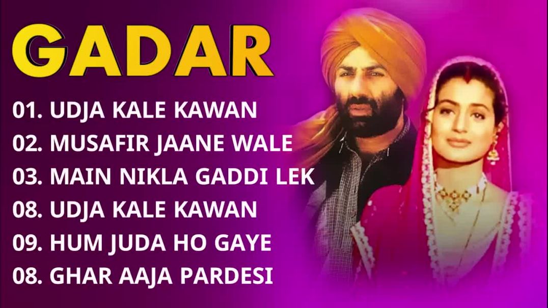 ⁣Gadar All Movies Songs | Sunny Deol, Hindi All Movies Amisha Patel