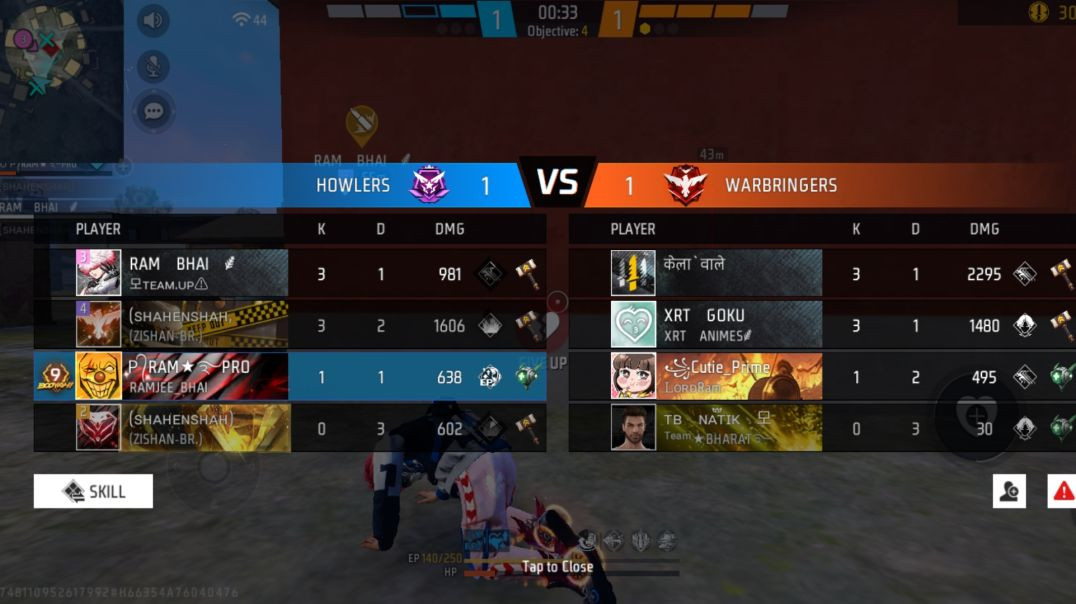 ⁣Free fire video 👍