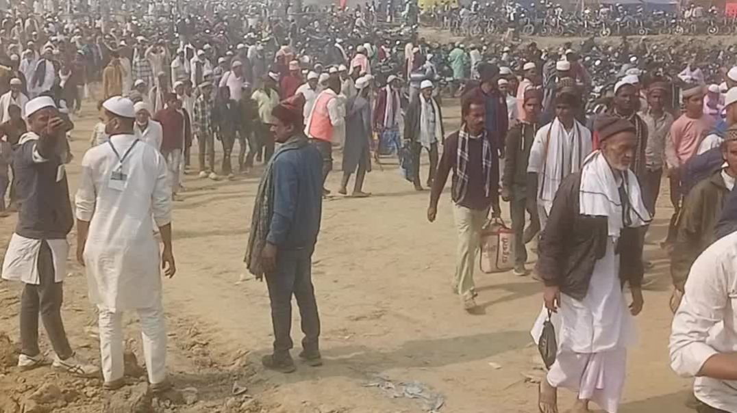 ⁣Biraul darbhanga ijstama bahut log