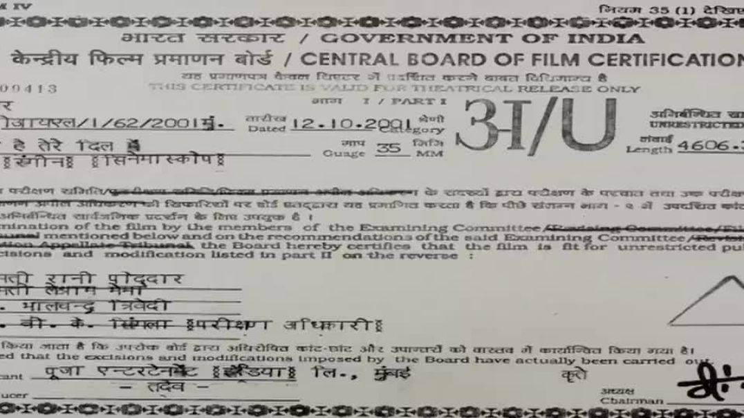 ⁣Rehnaa Hai Terre Dil Mein Movie Full (2001) R Madh(720P_HD)