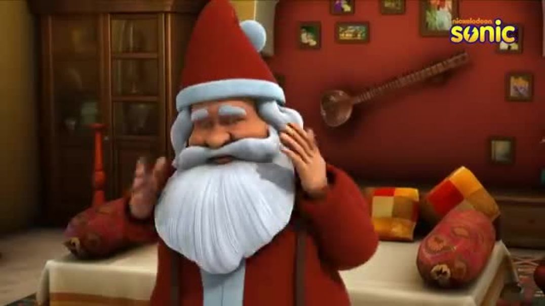 ⁣Shiva___शिवा___Nanaji_बने_Santa,_बच्चों_को_Gift_देने_के_लिए_🎅🎁✨___Part_2_of_2(360p)