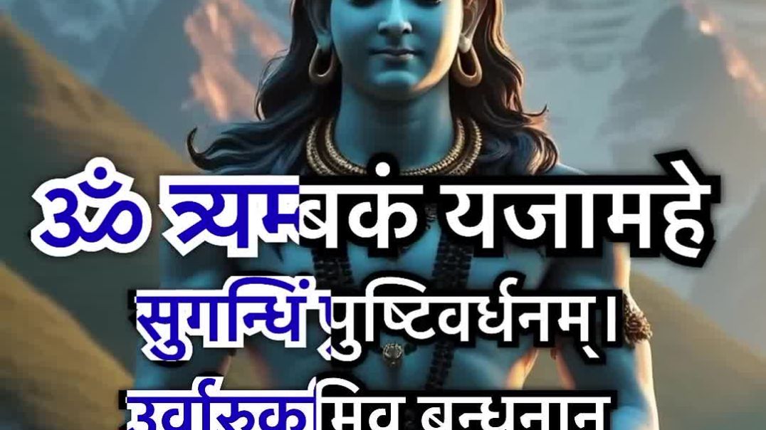⁣Mahamrityunjaya Mantra  The Powerful Shiva Chant for Protection Healing #MahamrityunjayaMantra