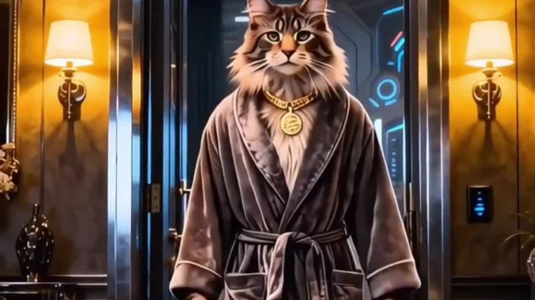 ⁣The Cat Mocked By His Girlfriends 😭🤣😂For Money