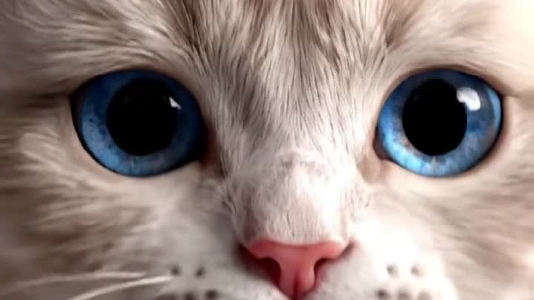 ⁣Cute बिल्ली funny रिएक्शन