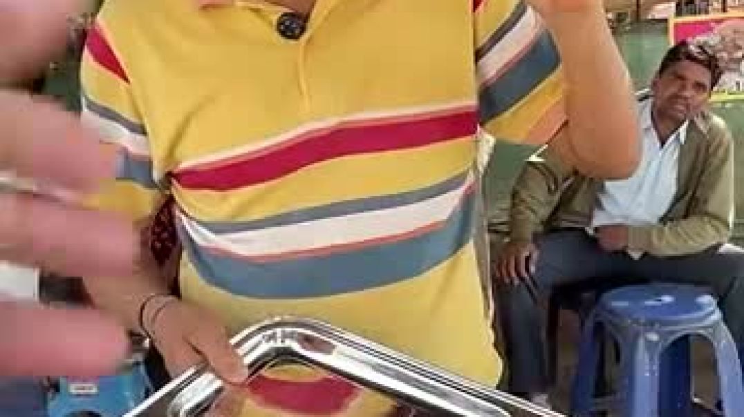 ⁣₹160,190 Biggest Maharaja Amritsari Naan Thali _ Street Food India shorts trending thali