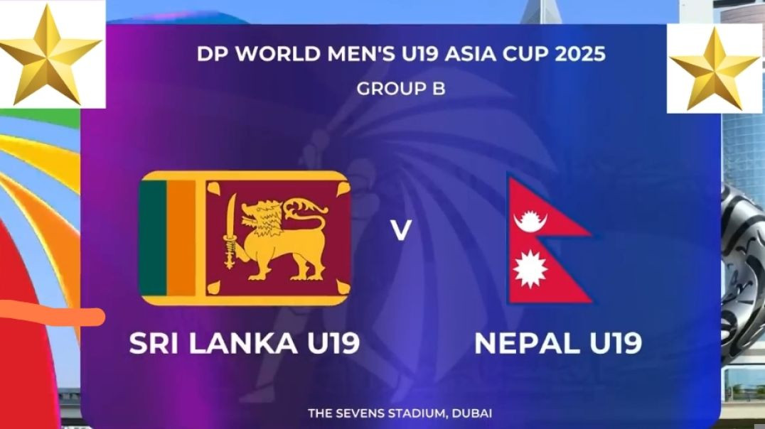 ⁣Sri Lanka vs Nepal _ Highlights