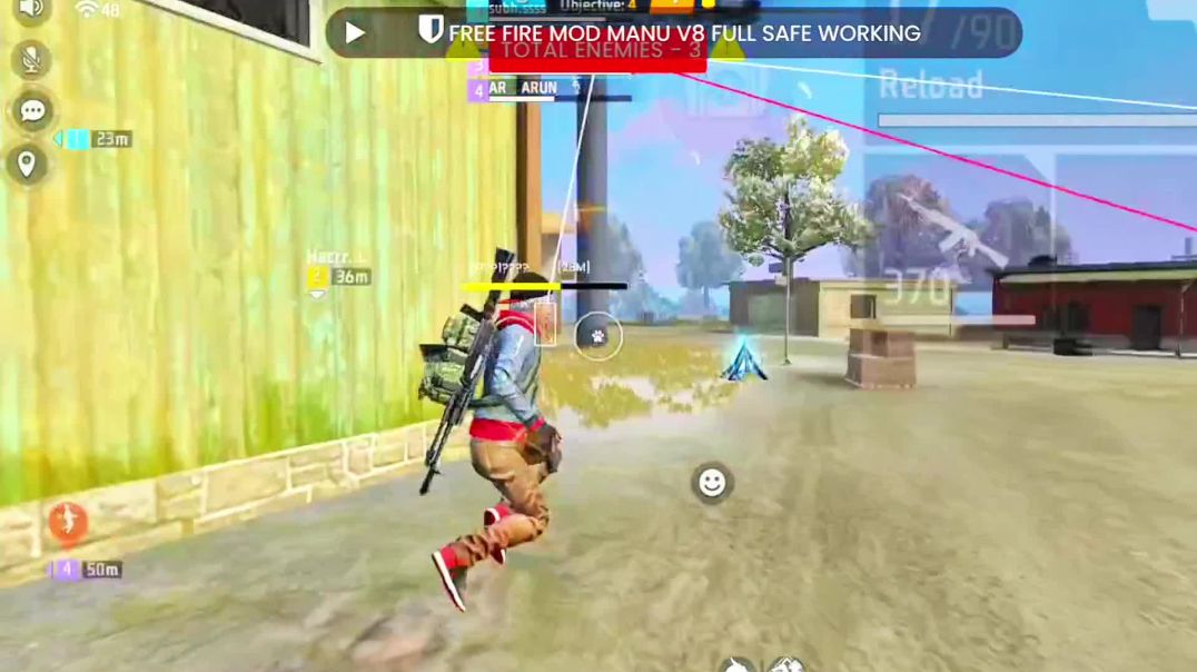 ⁣🔥 Free Fire Panel 1vs4 Rush Clash 😱 | Solo Clutch & OP Reflex 💥 #FreeFirePanel #1vs4Rush #SoloCl