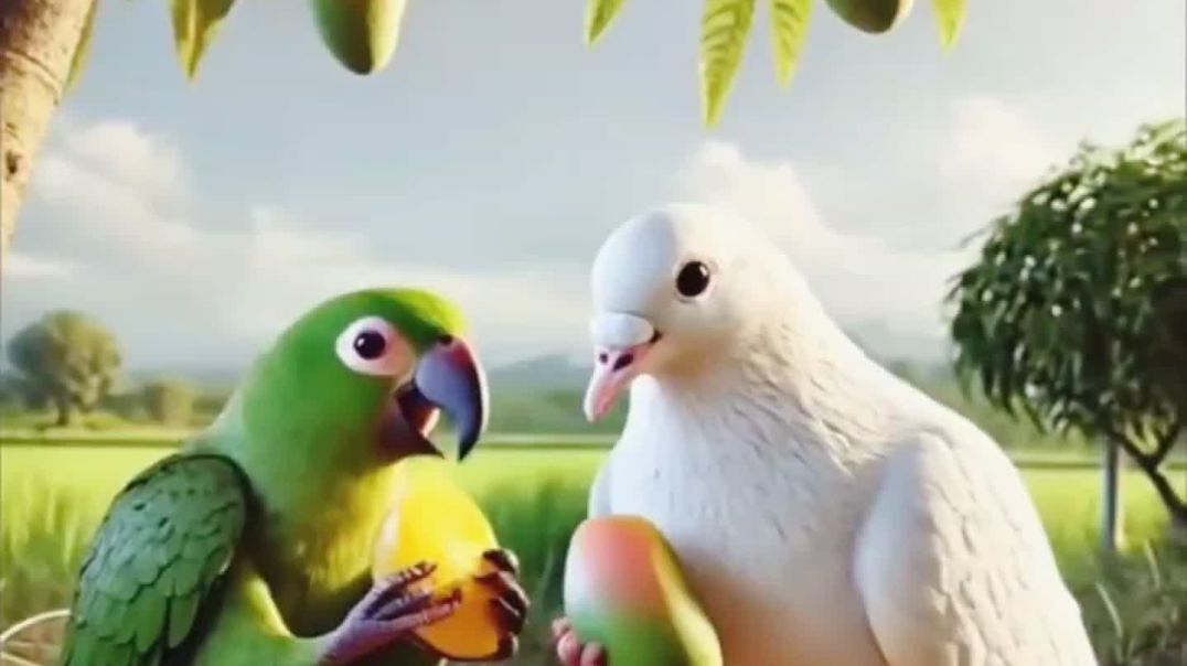 ⁣Kabutar or tote ki kahani