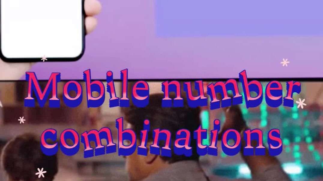 ⁣Mobile number combinations ।।Numberology #shortsvideo #viral