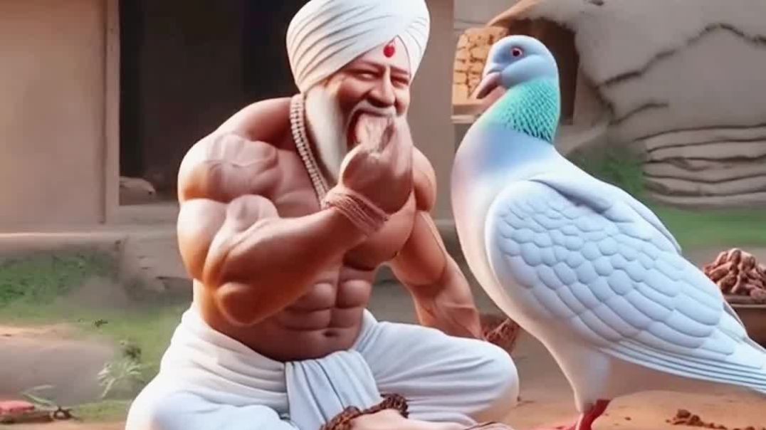 ⁣Dada ji aur kabutar ki story / cartoon video / kids video