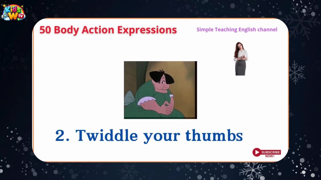 50_Body_Movement_VERBS_and_EXPRESSIONS_Can_you_name_these_ACTED_OUT