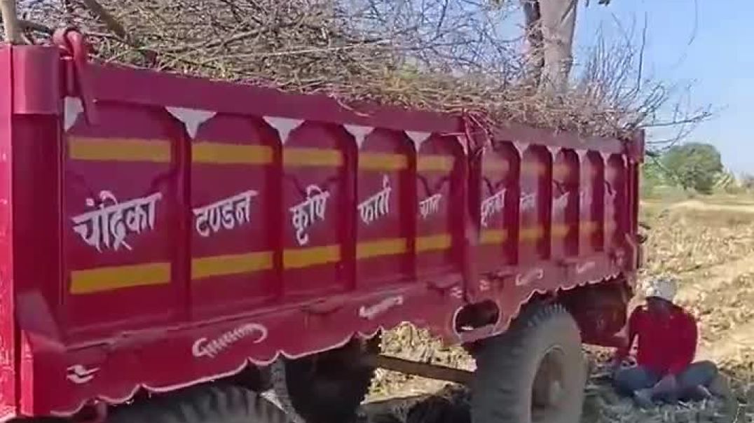 ⁣Mahindra 575di SP plus with trolley #mihindra #575 #agriculture #farmer #tractor #mahindratractor #k