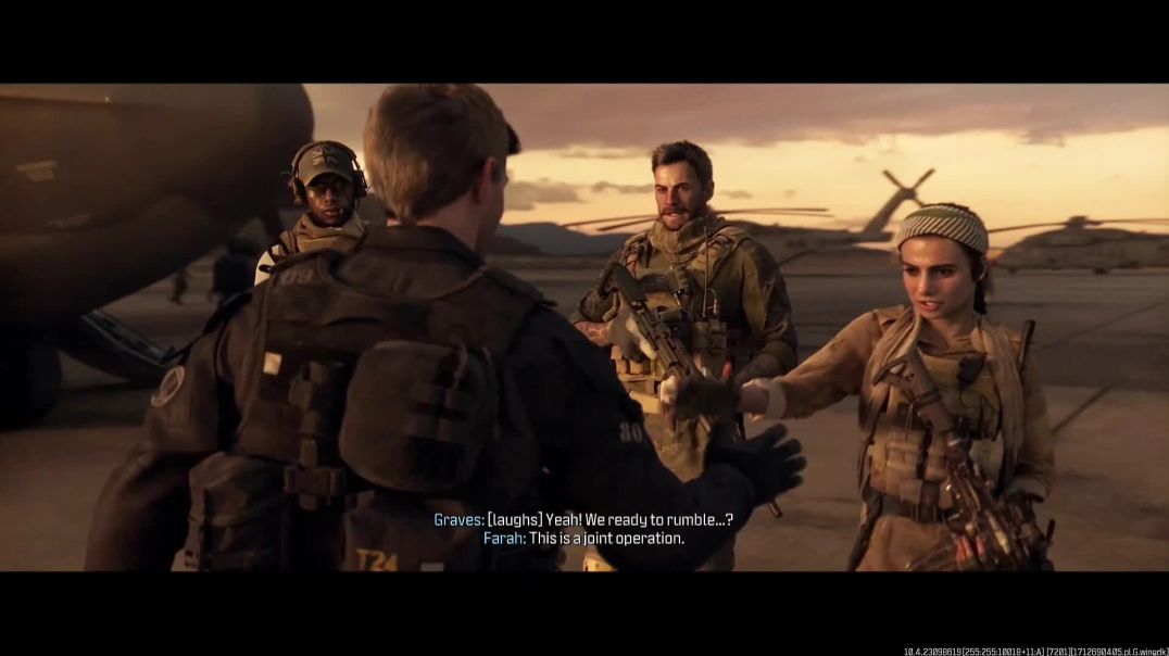 ⁣“ULF x 141 x SHADOW — ONE TEAM. ONE WAR. 💥 Farah & Graves UNITE!” #modernwarfare3 #cod