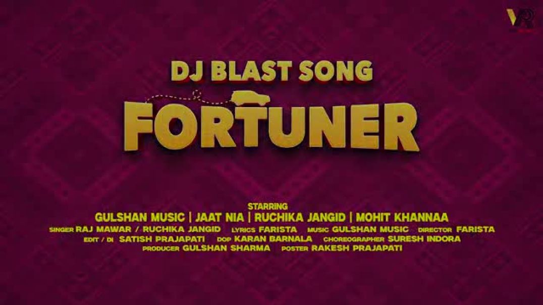 ⁣Fortuner__Official_Video__Gulshan_Music,Jaat_Nia,Ruchika_Jangid___New_Haryanvi_Songs_Haryanavi_2025(