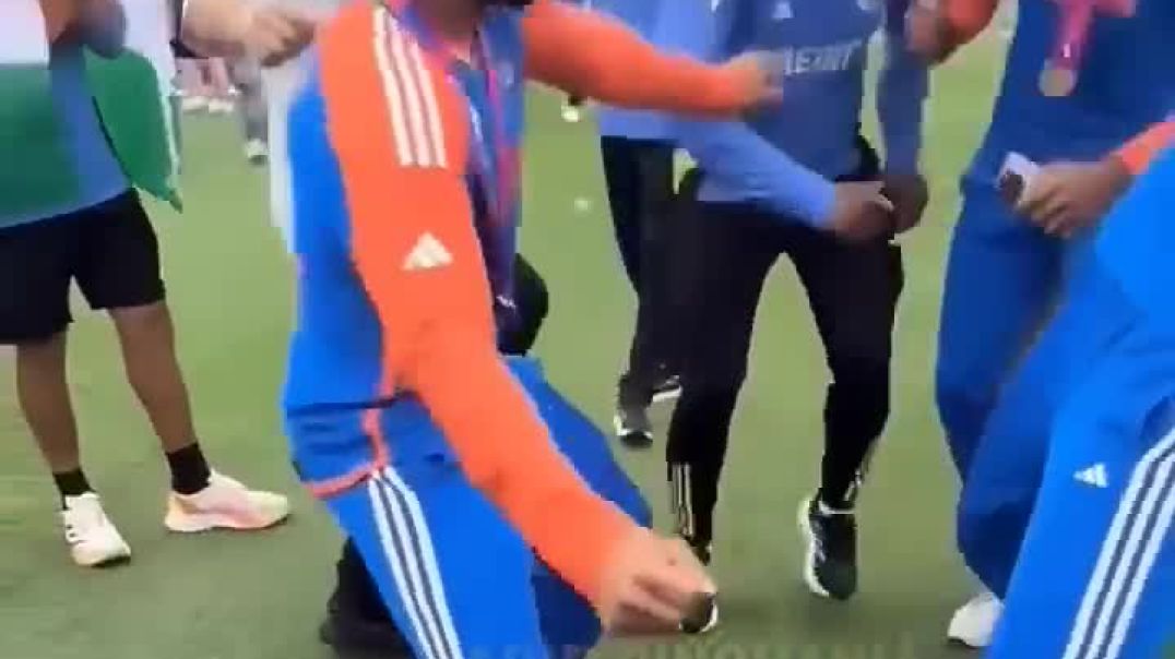 ho_jayegi_balle_balle_T20_world_Cup_India_won_world_cup_final_Indian_players_are_dancing_rohitkohli_