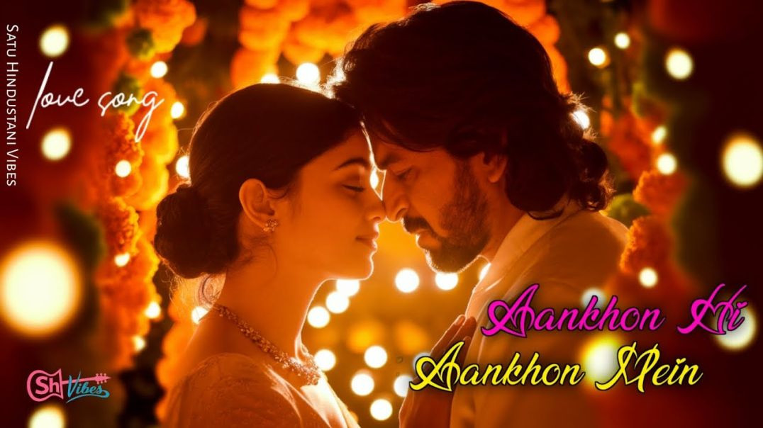 ⁣Aankhon Hi Aankhon Mein | New Hindi Love Song 2025 | Satu Hindustani Vibes