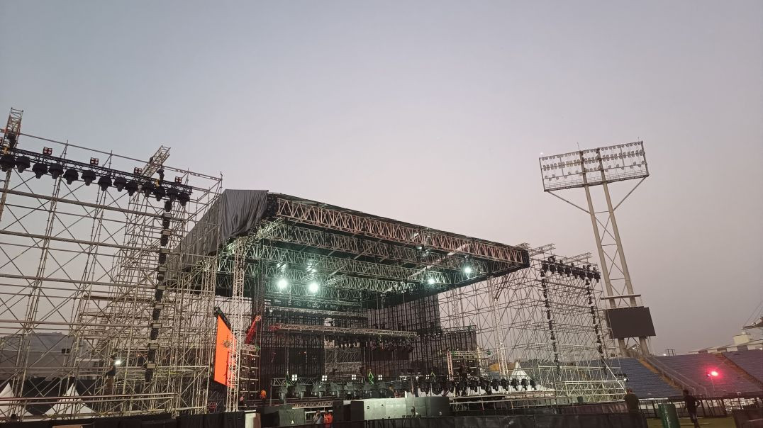 ⁣pune stadium mein AR Rahman ka concept tha 😎😎🏟️🙋💐