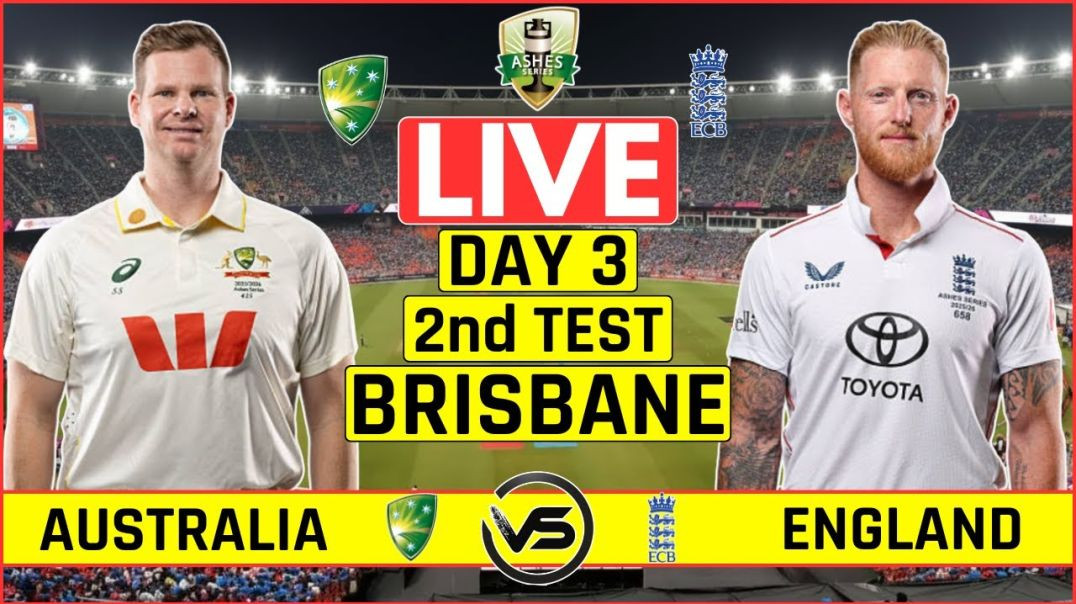 ⁣Australia v England 2025-26 _ Second Ashes Test _ Day 03