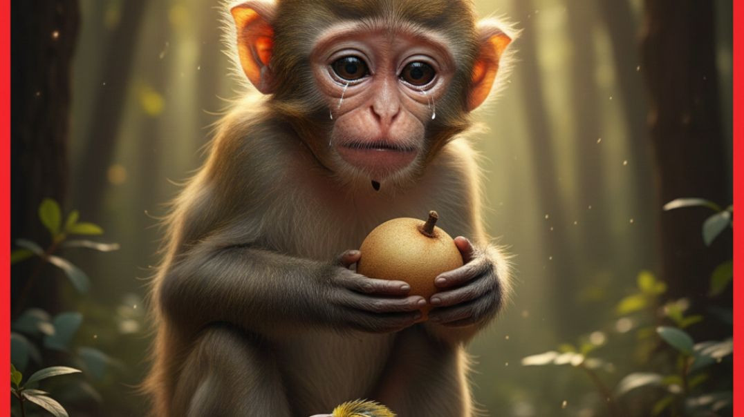 ⁣"भूखा बंदर और बड़ी इंसानियत"