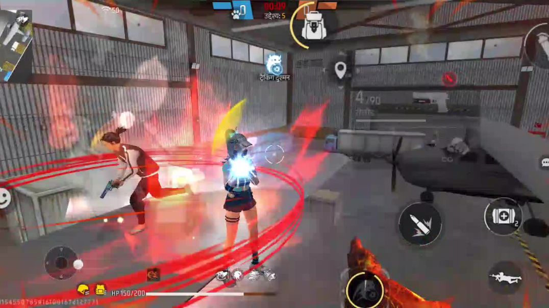 ⁣Free fire trending gaming video