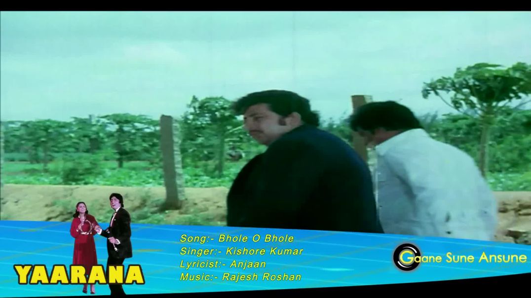 ⁣Bhole O Bhole Tu Rutha Dil Tuta _ Kishore Kumar _(1080P_HD)