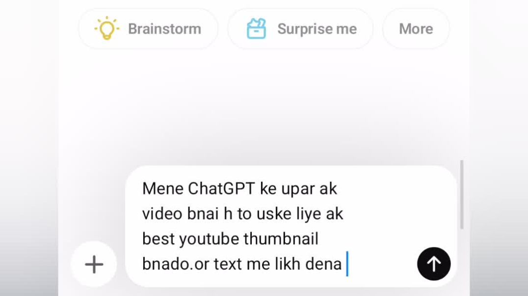 ⁣ChatGPT Se Youtube Thumbnail KeseBnay