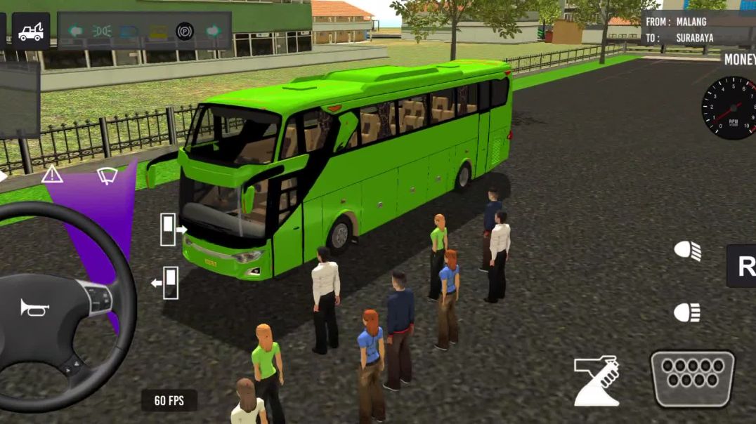 ⁣Best Bus simulator games for android Indonesian Coach bus Driving | Euro Bus simulator 2025 Android