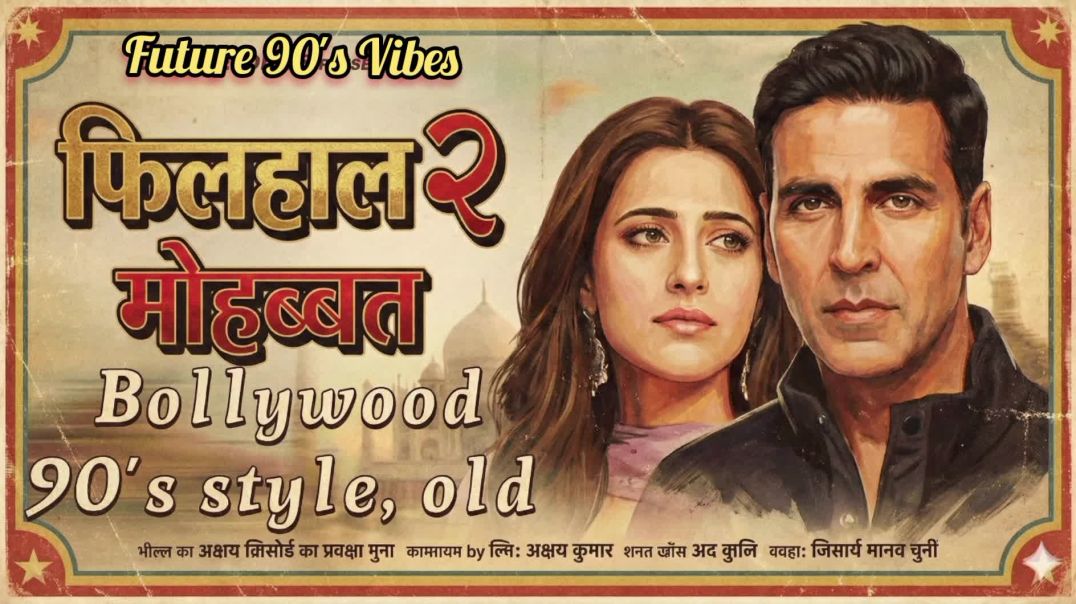 ⁣Filhaal 2 Song-90's style song Akshay Kumar love song 90's style version