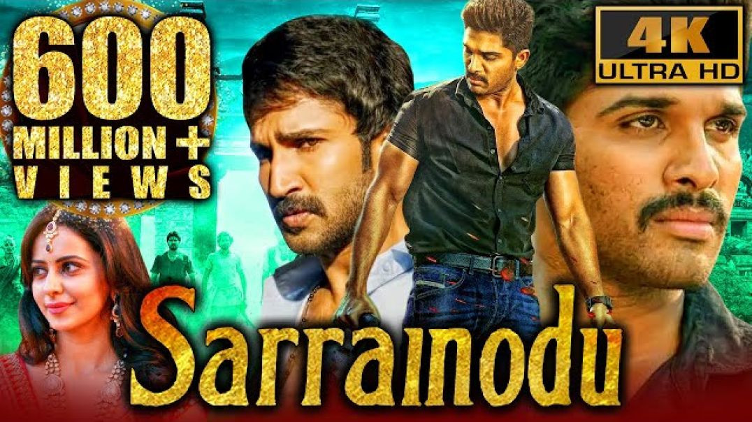 ⁣Sarrainodu (2016) (Hindi + Telugu) Dual Audio South UnCut Movie HEVC 720p ESub