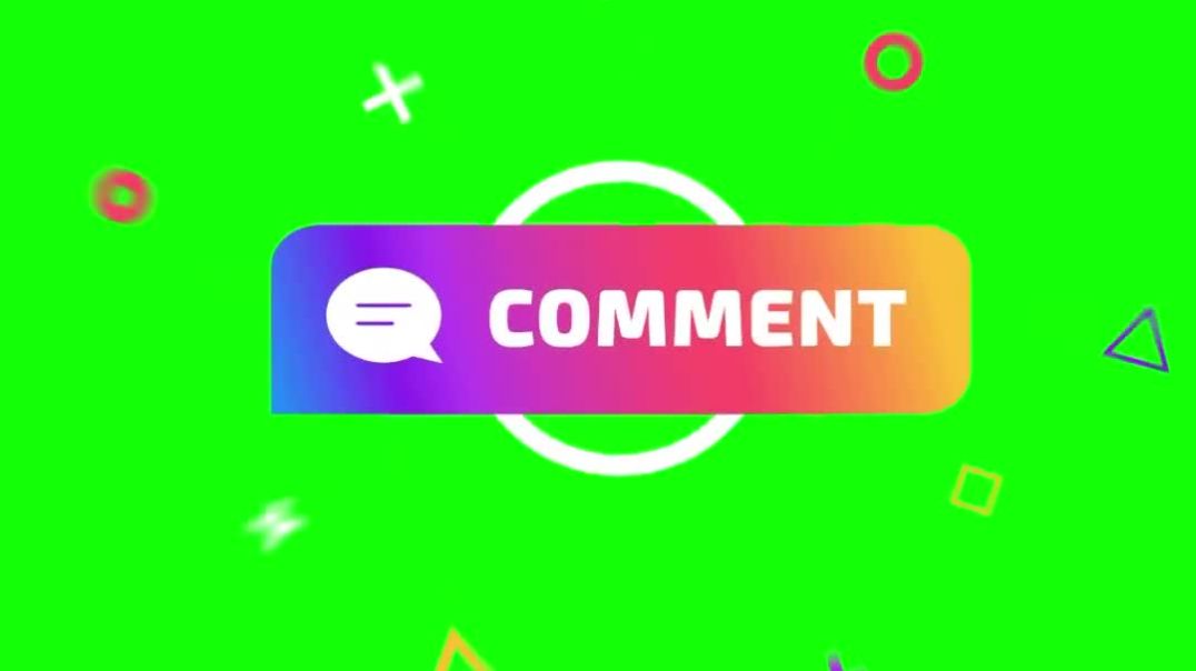 ⁣Comment button green screen effect _ Green screen effect 💚 _greenscreen _shorts _youtubeshorts(1080P