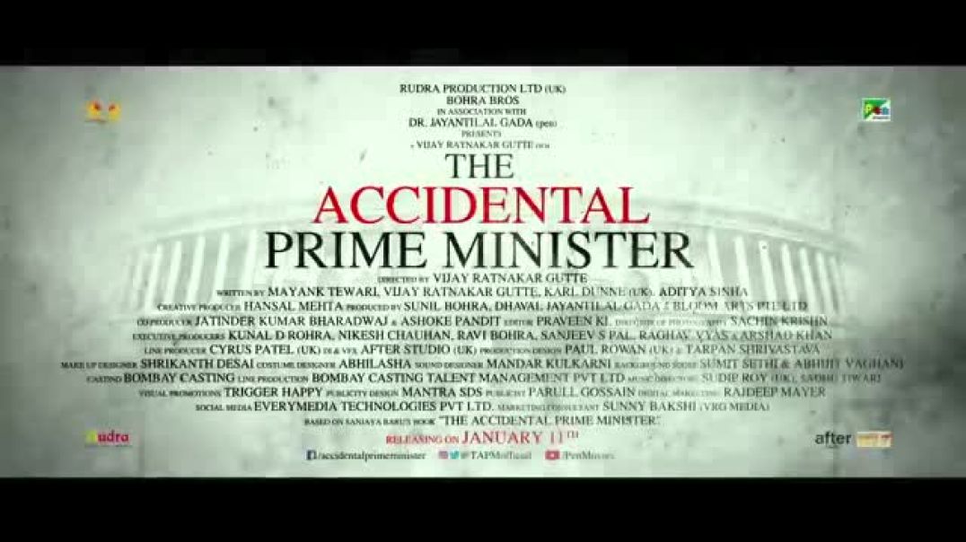 ⁣The Accidental Prime Minister