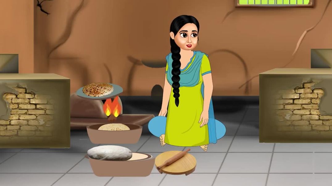 ⁣Jadui roti ki kichin