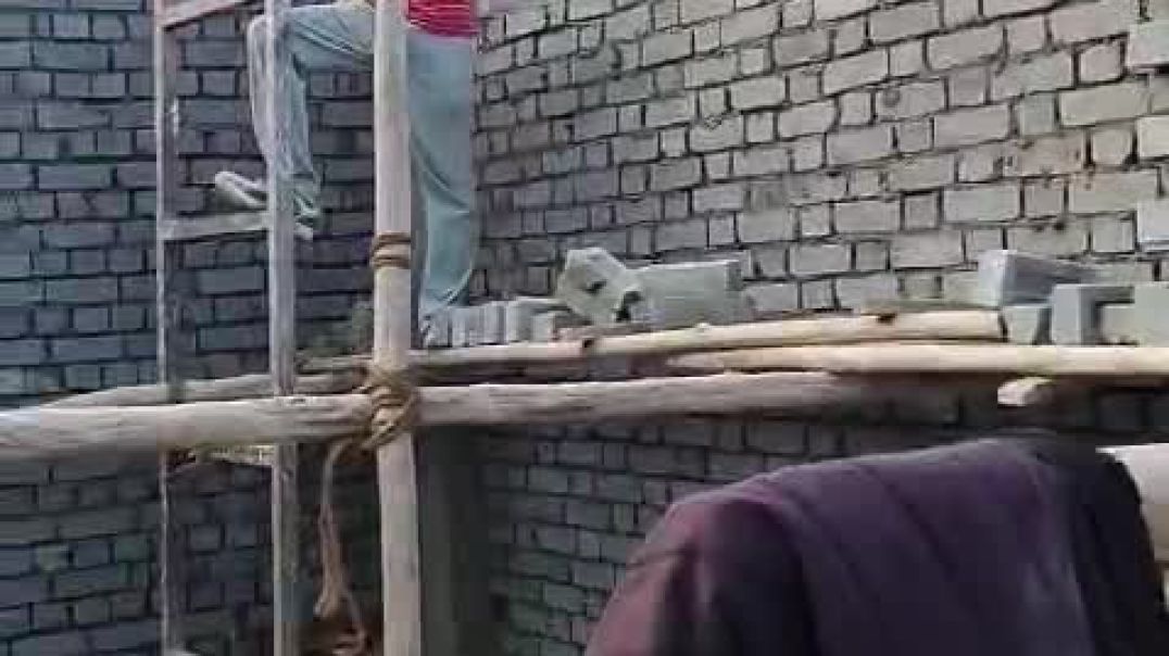 ⁣din Raat ki mehnat aur lagan #welding construction work #shortvideo