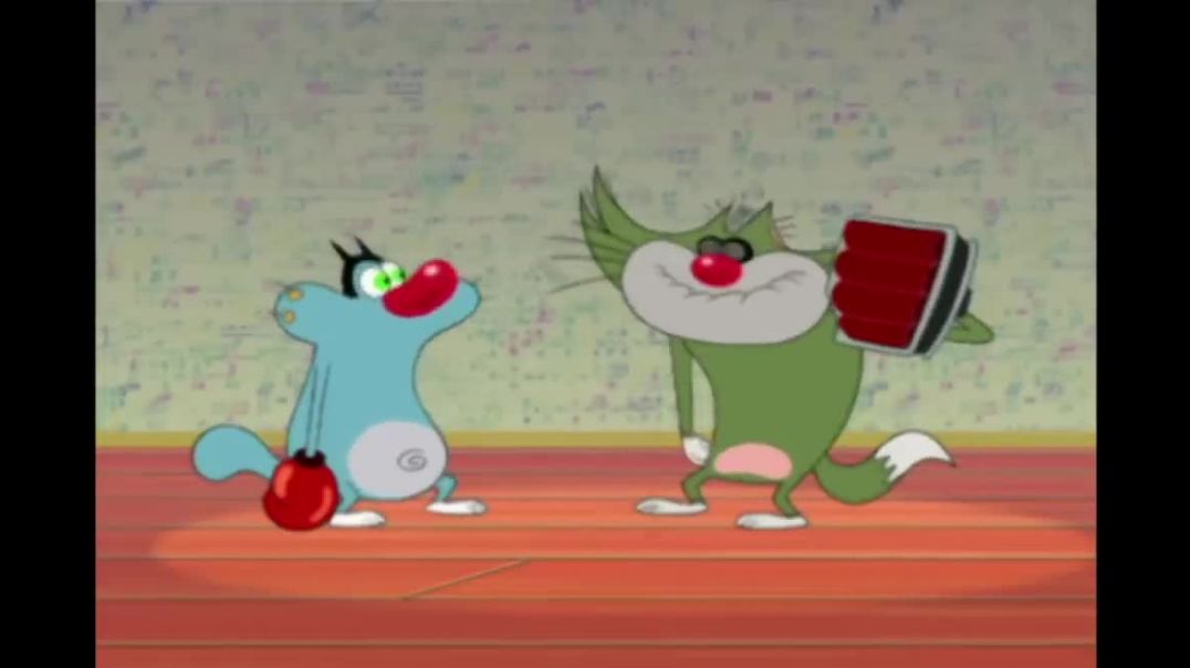 ⁣हिंदी Oggy and the Cockroaches  भुना हुआ बिल्ली  Hindi Cartoons for Kids