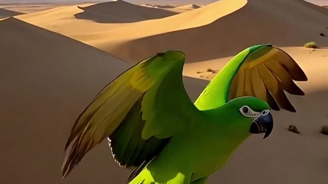 ⁣रेगिस्तान का अनोखा तोता #shorts #ai #story