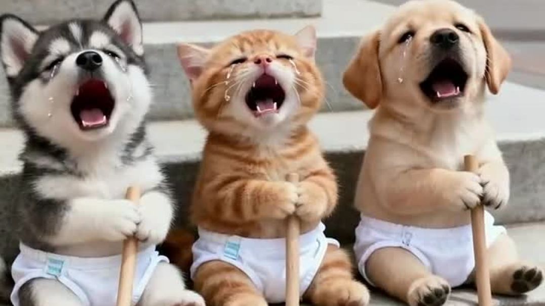 Cut dogs & fanny moment