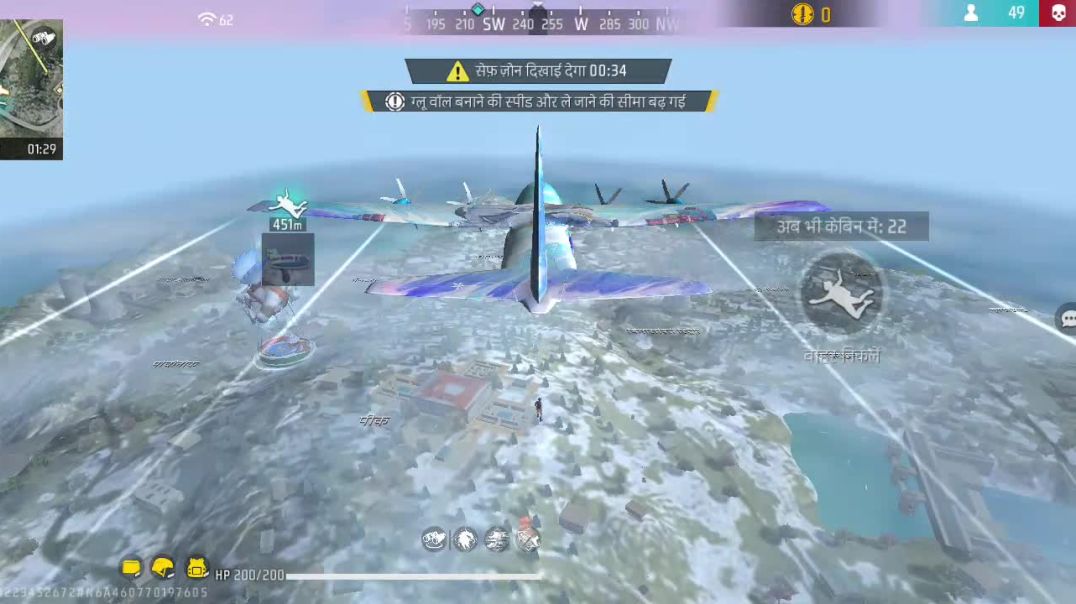 ⁣Free fire gaming video