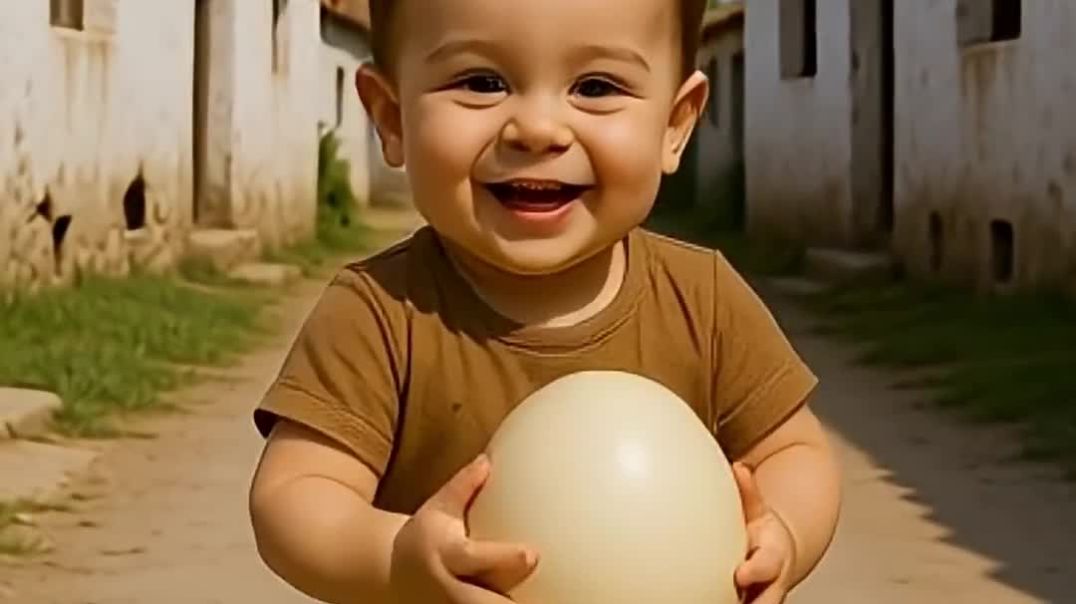 ⁣poor baby and emu bird hearttouching story 🥺__#shorts #ai #baby