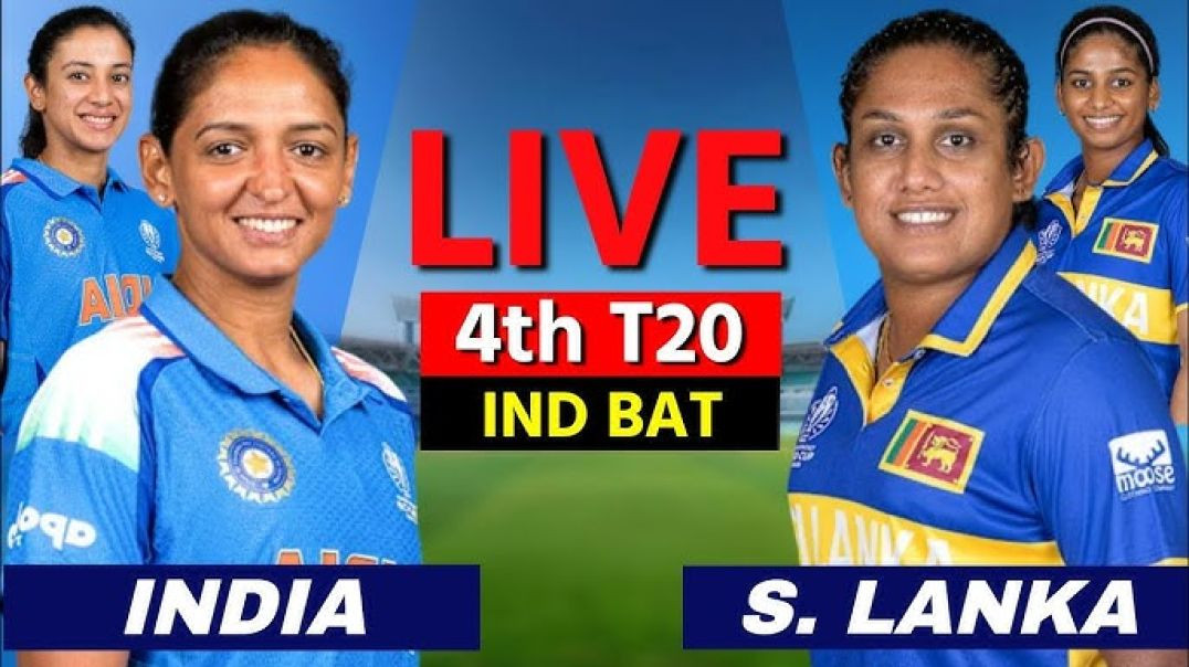 ⁣IND-W vs SL-W 2025, 4th T20I: Super Sixes