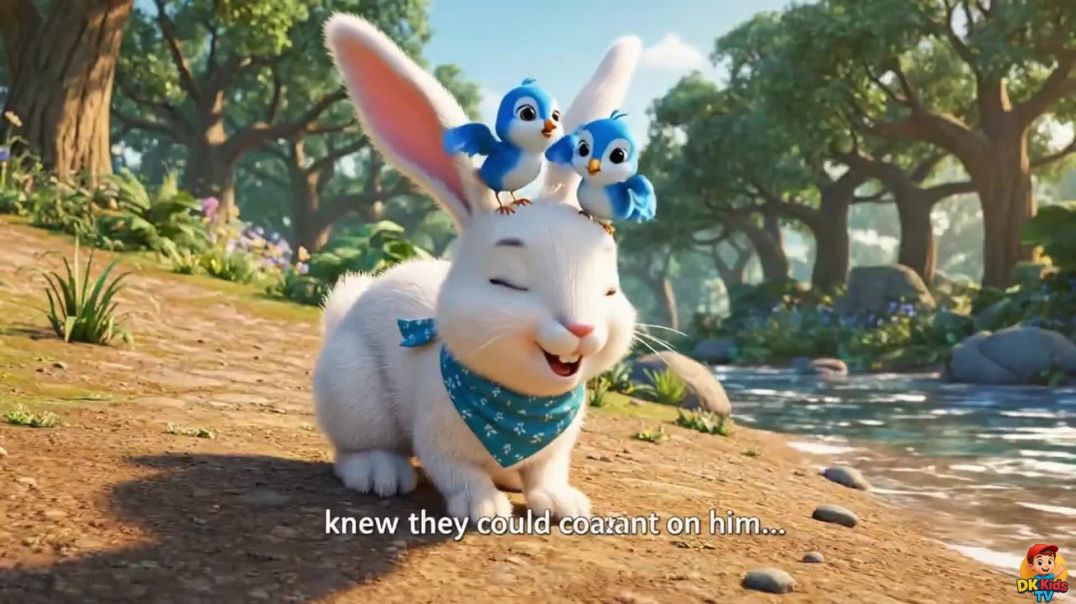 ⁣“Duck Dad lifted the last tangled pieces.”  Duck Dad using wings to lift vines with magical soft glo